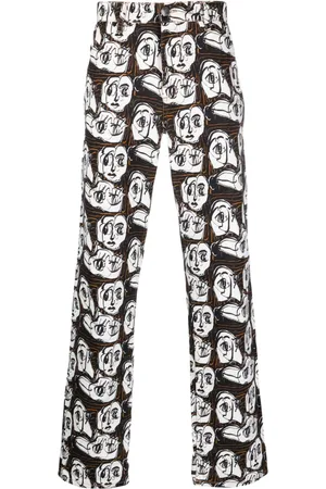 Charles Jeffrey Loverboy Bukser med grafisk tryk