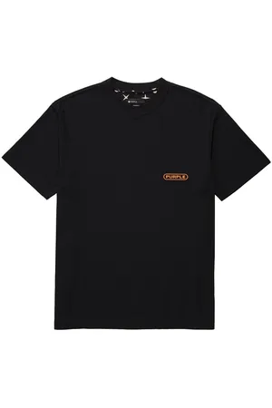 Purple Brand T-shirt med præget logo