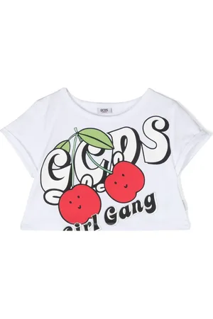GCDS T-shirt med logotryk
