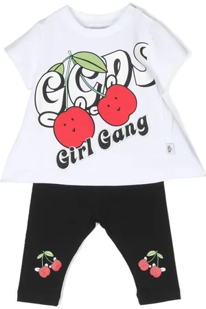 GCDS Joggingshorts med kirsebærtryk