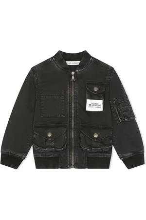 Dolce & Gabbana Bleget bomberjakke