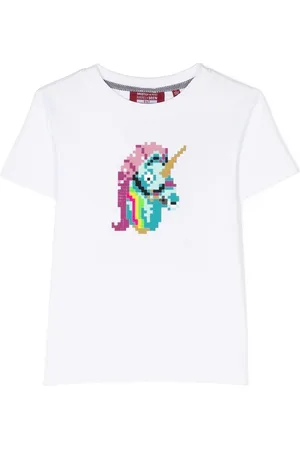 MOSTLY HEARD RARELY SEEN Mini Unicorn T-shirt med slogantryk