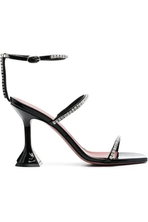 Amina Muaddi Gilda 105mm sandaler med krystaludsmykning