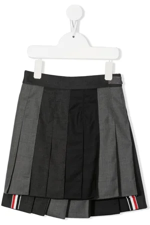 Thom Browne Plisseret nederdel med colour-block