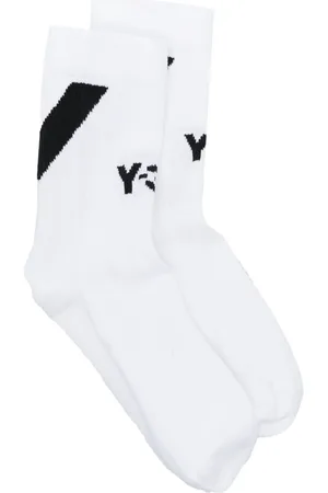 Y-3 Strømper i intarsiastrik med logo