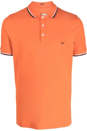 FAY Polo med broderet logo
