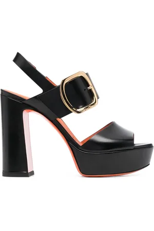 santoni Sandaler med blokhæl
