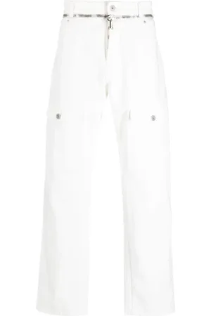 Balmain Jeans med lynlåsdetalje og lige ben