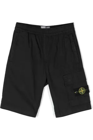 Stone Island Shorts med logomærke