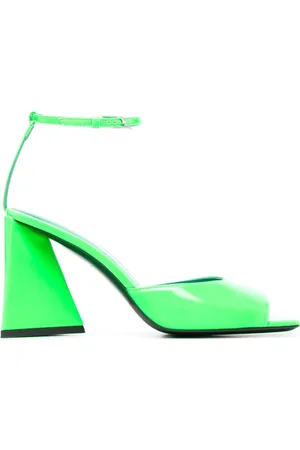The Attico Piper 85mm sandaler i satin