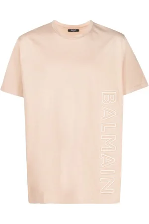 Balmain T-shirt med præget logo