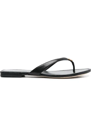 Tory Burch Klassiske klipklappere i læder