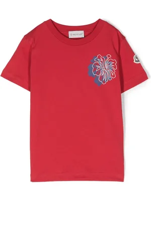 Moncler T-shirt med blomstertryk