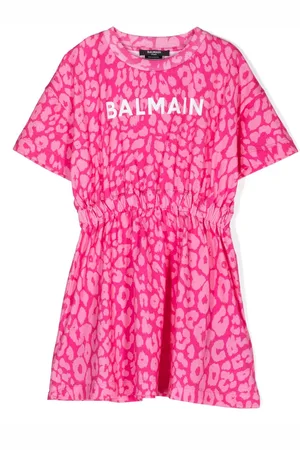 Balmain Kjole med leopardtryk