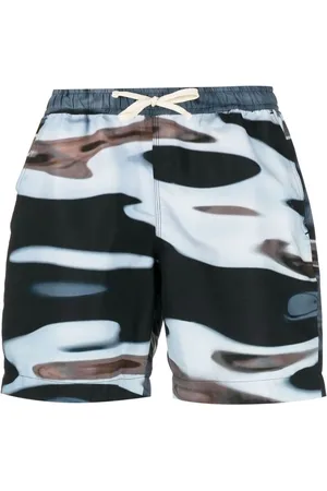 BLUE SKY INN Badeshorts med abstrakt tryk
