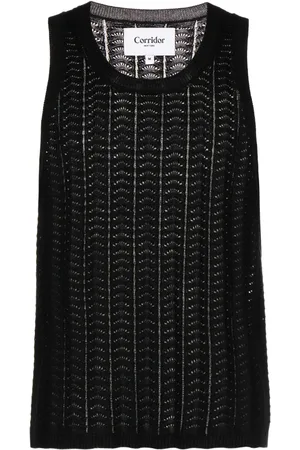 Corridor Tanktop i åben strik