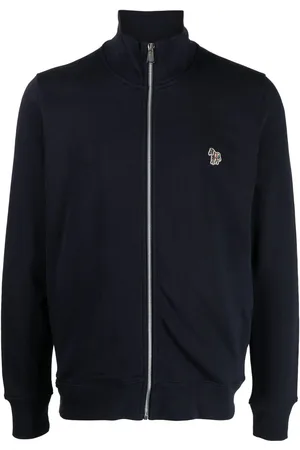 Paul Smith Sweatshirt med høj hals og lynlås