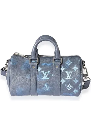 LOUIS VUITTON Stofposer - 2021 pre-owned Watercolour Keepall mini tote bag