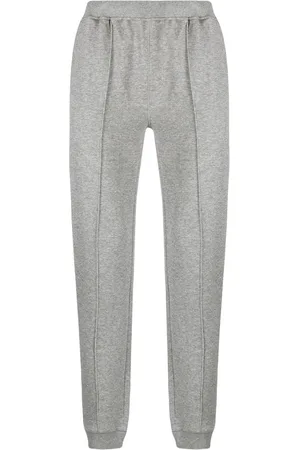corneliani Joggingbukser med lige ben og elastisk talje