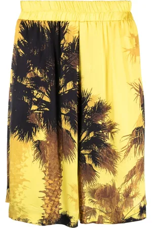LANEUS Shorts med palmetryk