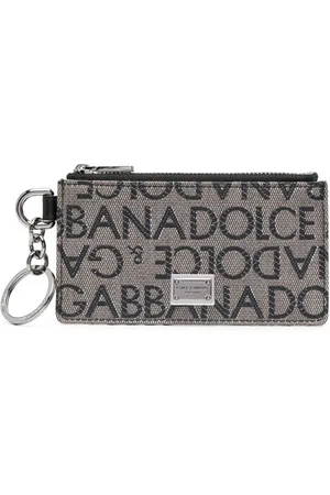 Dolce & Gabbana Pung med monogram-mønster og nøglering-vedhæng