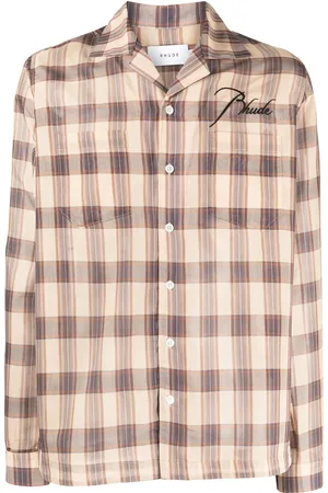 Rhude Skjorte med broderet logo
