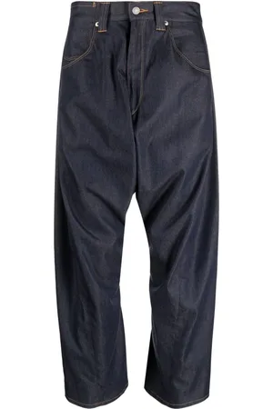 JUNYA WATANABE Cropped jeans med sænket skridt