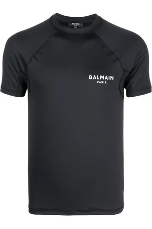 Balmain Mænd Træning t-shirts - Logo-print performance T-shirt
