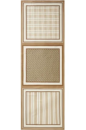 Burberry Silketørklæde med Montage-tryk