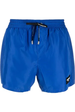Balmain Mænd Shorts - Logo-patch track shorts