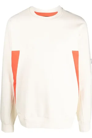 Y-3 Sweatshirt med logomærke og rund hals