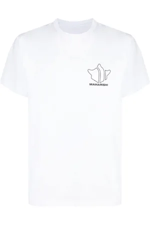 Maharishi Logo-print organic cotton T-shirt