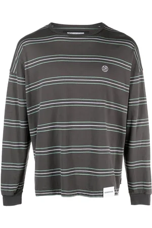 NEIGHBORHOOD Stripe-detailing cotton sweatshirt