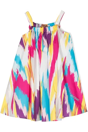 Missoni Kjole med zigzag-tryk og svaj