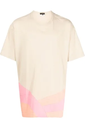 Comme des Garçons Kortærmet T-shirt med grafisk tryk
