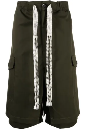 WALES BONNER Xalam cargo-shorts med løs pasform
