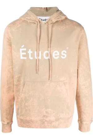 Etudes Hættetrøje med logotryk