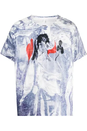 DOUBLET T-shirt med grafisk tryk