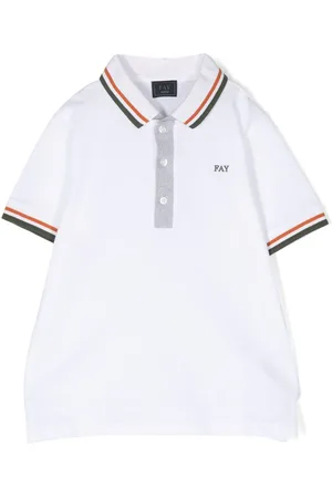 FAY Polo med broderet logo