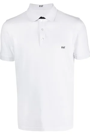 FAY Polo med broderet logo