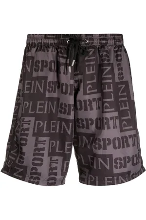 Philipp Plein Badeshorts med logotryk