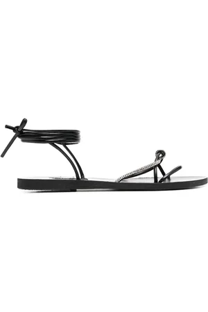 Ancient Greek Sandals Sandaler med krystaludsmykning