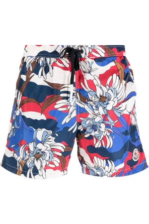 Moncler Badeshorts med grafisk tryk