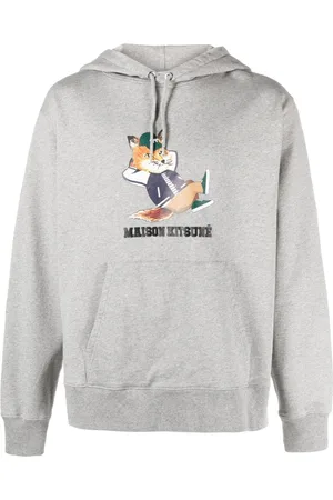 Maison Kitsuné Hættetrøje med logotryk