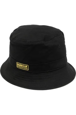 Barbour Logo-patch cotton bucket hat