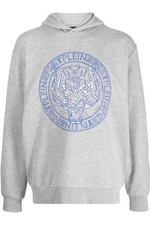 Philipp Plein Hættetrøje med tigertryk