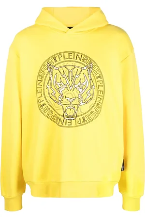 Philipp Plein Hættetrøje med logo- og tigertryk
