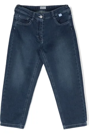 Il gufo Denimjeans med løs pasform