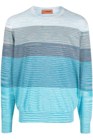 Missoni Stribet finstrikket trøje