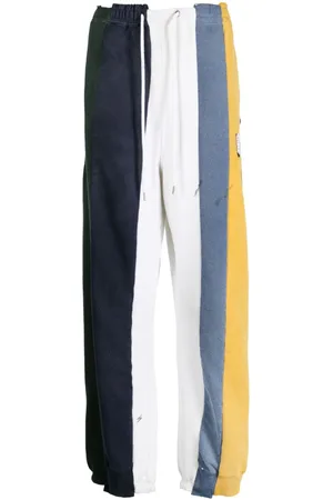 Maison Mihara Yasuhiro Joggingbukser med colourblocking og paneler